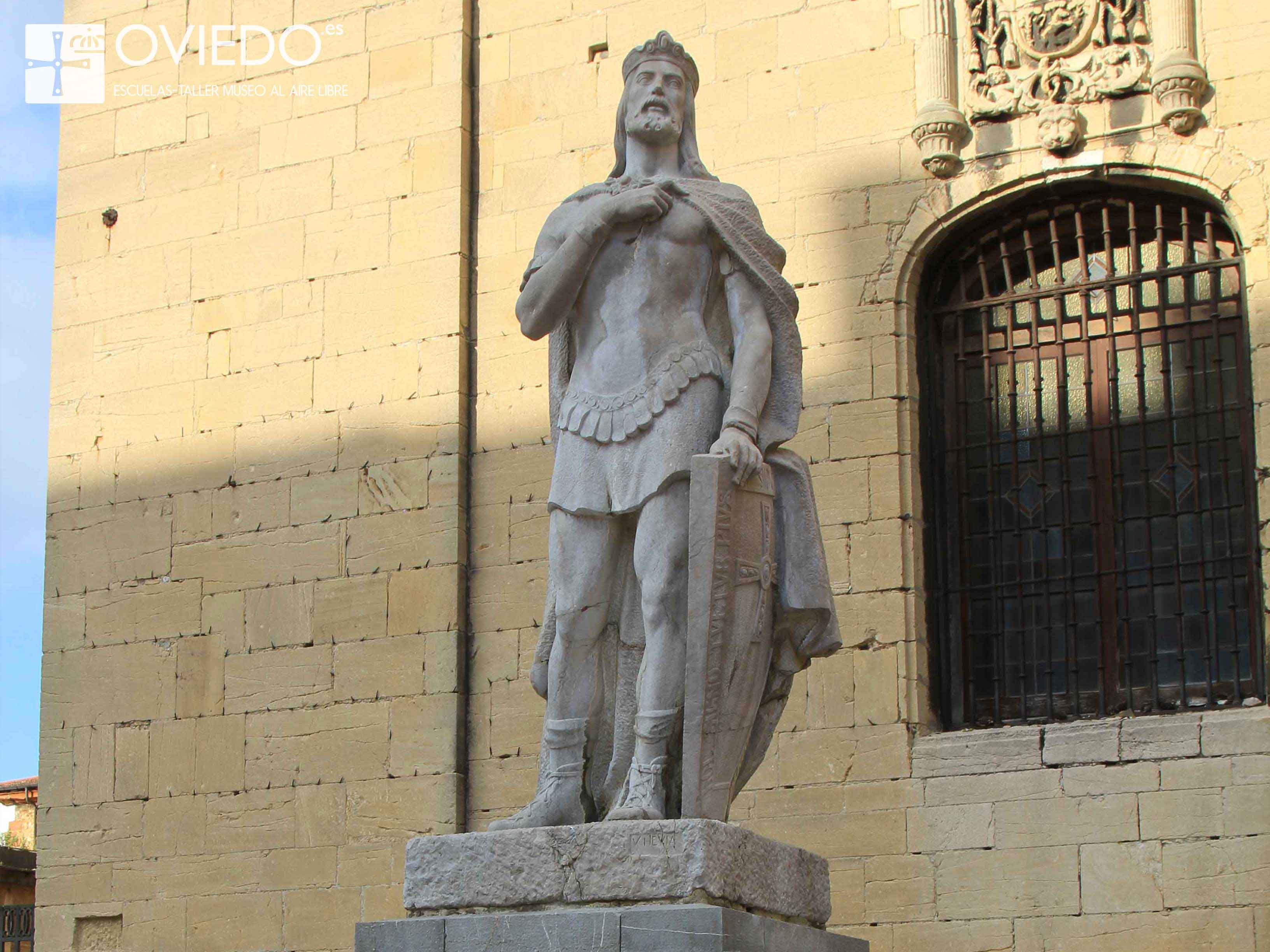 Escultura Alfonso II